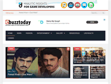 Tablet Screenshot of ebuzztoday.com